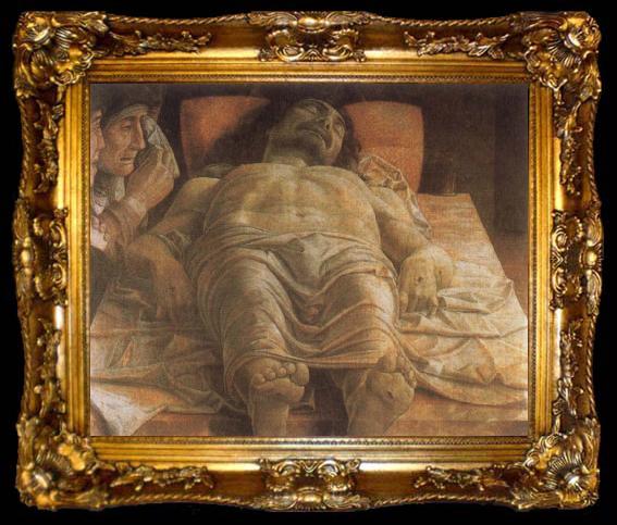 framed  Andrea Mantegna The Lamentation over the Dead Christ, ta009-2
